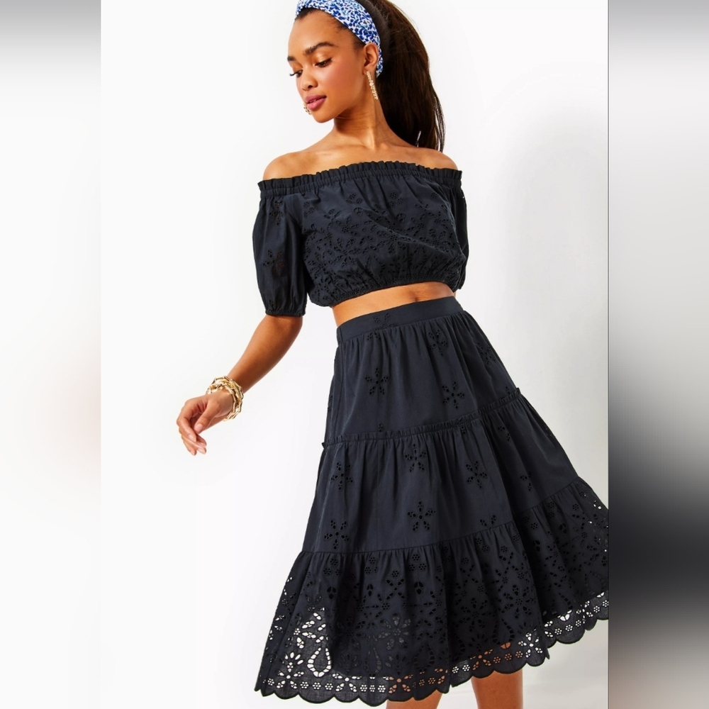 🆕️ 🖤HTF Lilly Pulitzer🖤 - Penley Midi Set
